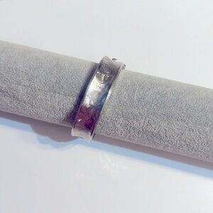 Sarah Coventry 1960 silver bracelet with guard chain